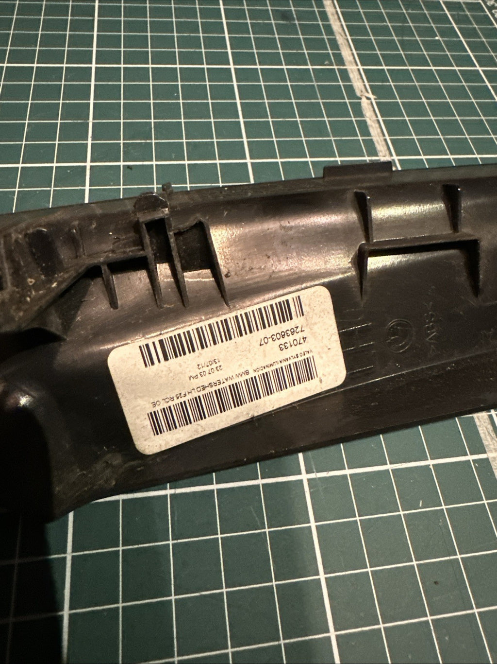 2012 BMW X3 F25 Blende Rückleuchte Lampenverkleidung Hinten Links 7263603