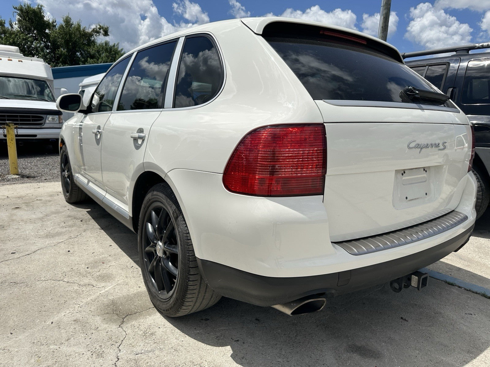 2003 - 2010 PORSCHE CAYENNE OEM TRAILER REAR TOW HITCH REINFORCEMENT BAR