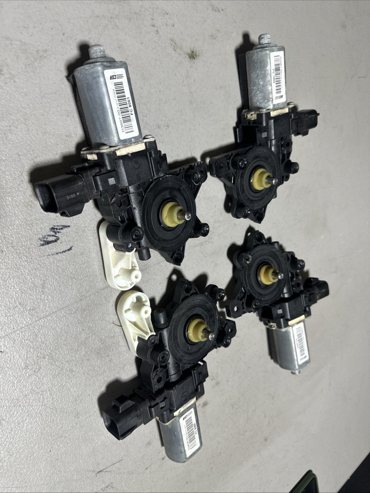 JAGUAR XJ X351 2011 2014 WINDOW MOTOR FRONT REAR RH LH SET FC8061 FC8060 FC7954