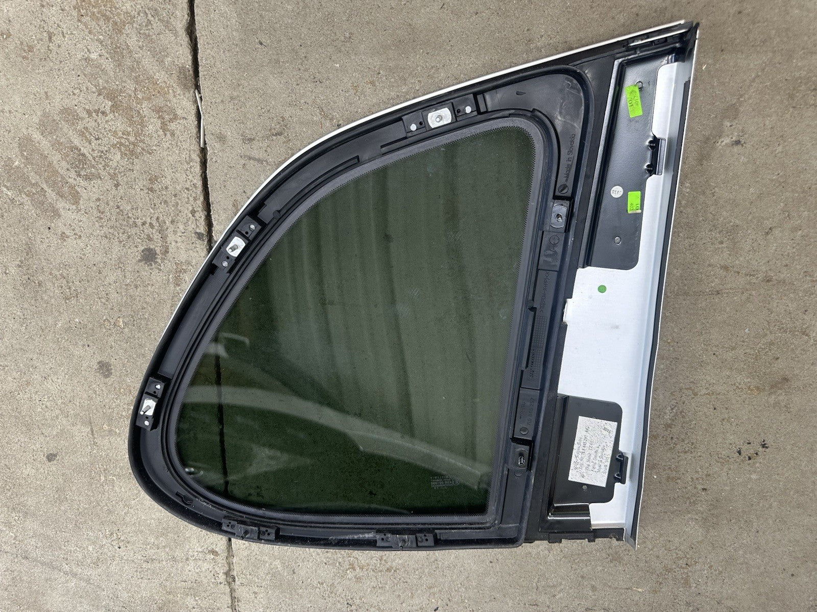 Quarter Glass Window CAYENNE 2003 2010 PORSCHE Turbo Left Driver Side Rear Back