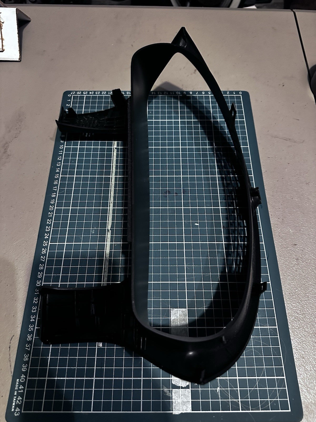 13 Jaguar XJ XJL X351 SPEEDOMETER CLUSTER DASH TRIM 105007664 AW93046C38