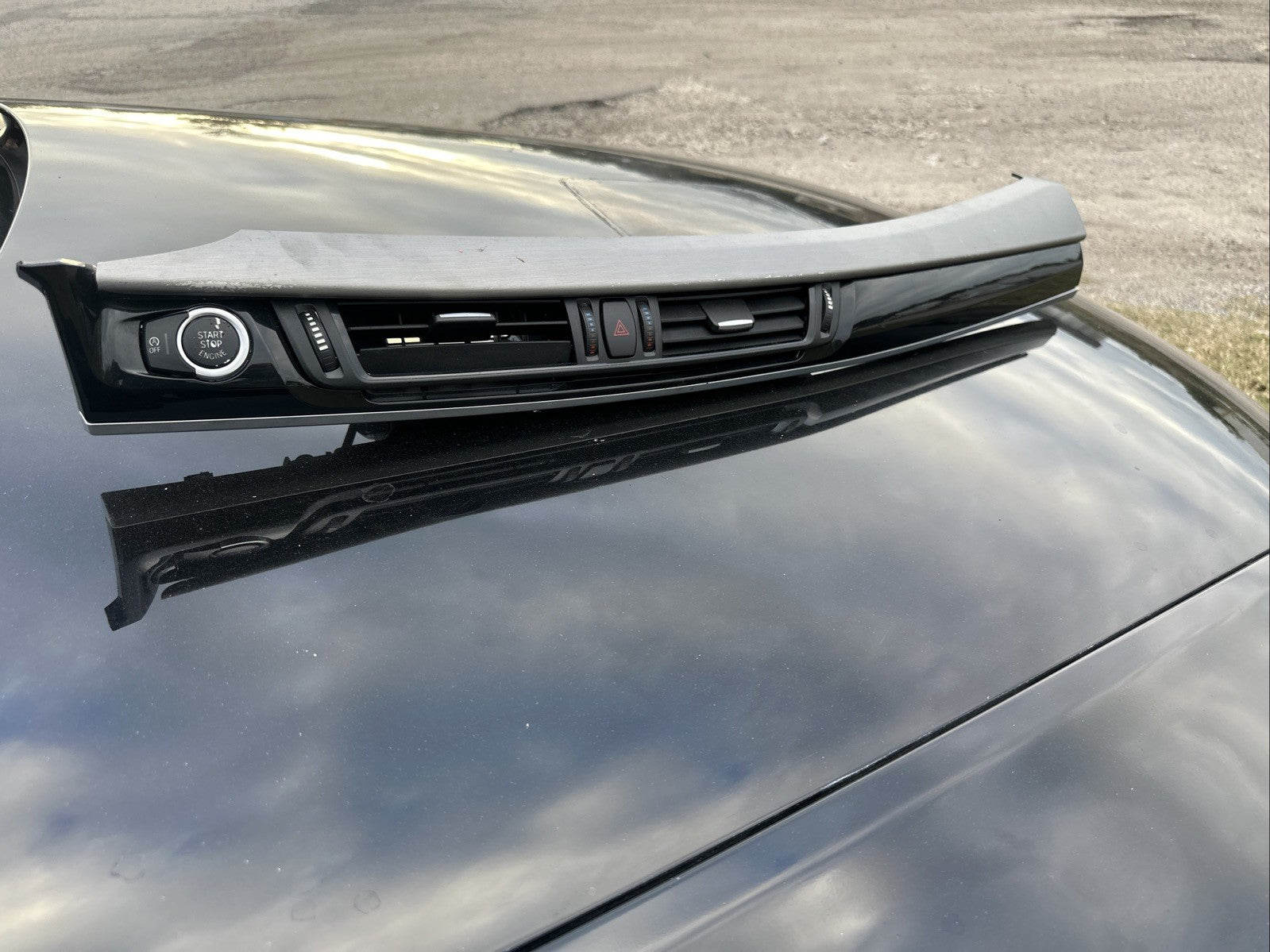 14-18 Bmw X5 F15 Cover Panel Trim Bezel Dashboard Front Right Side 5187100 Oem