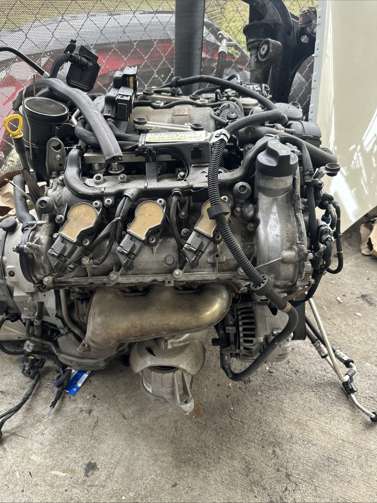 2010 2011 Mercedes-Benz C-Class C300 3.0L Engine Motor OEM 122k