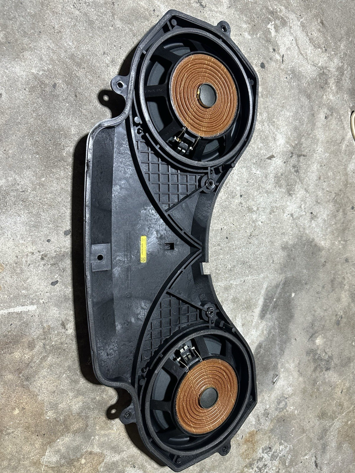 10-18 Jaguar XJ XJL X351 Rear Deck Parcel Shelf Subwoofer Sound Speaker OEM