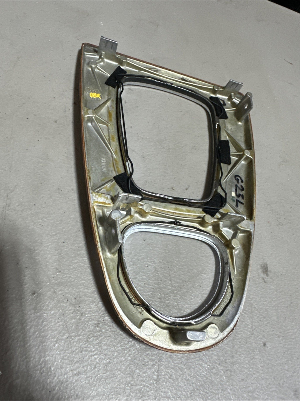 JAGUAR S TYPE AUTO GEAR STICK SURROUND TRIM PANEL WOOD EFFECT TRIM PANEL 2006