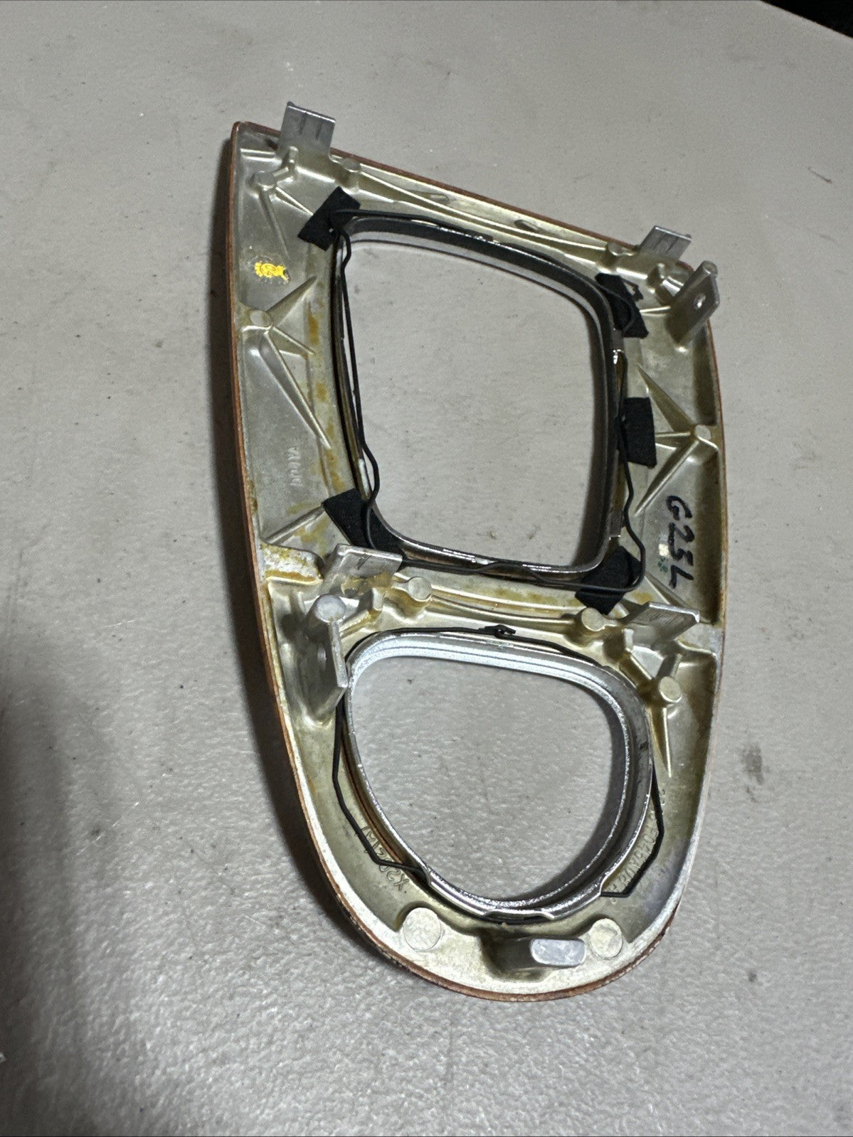 JAGUAR S TYPE AUTO GEAR STICK SURROUND TRIM PANEL WOOD EFFECT TRIM PANEL 2006