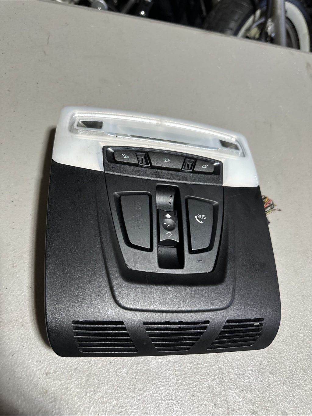 OEM 2014-2018 BMW F30 430i Front Overhead Dome Light Lamp w/Sunroof Switch Teste