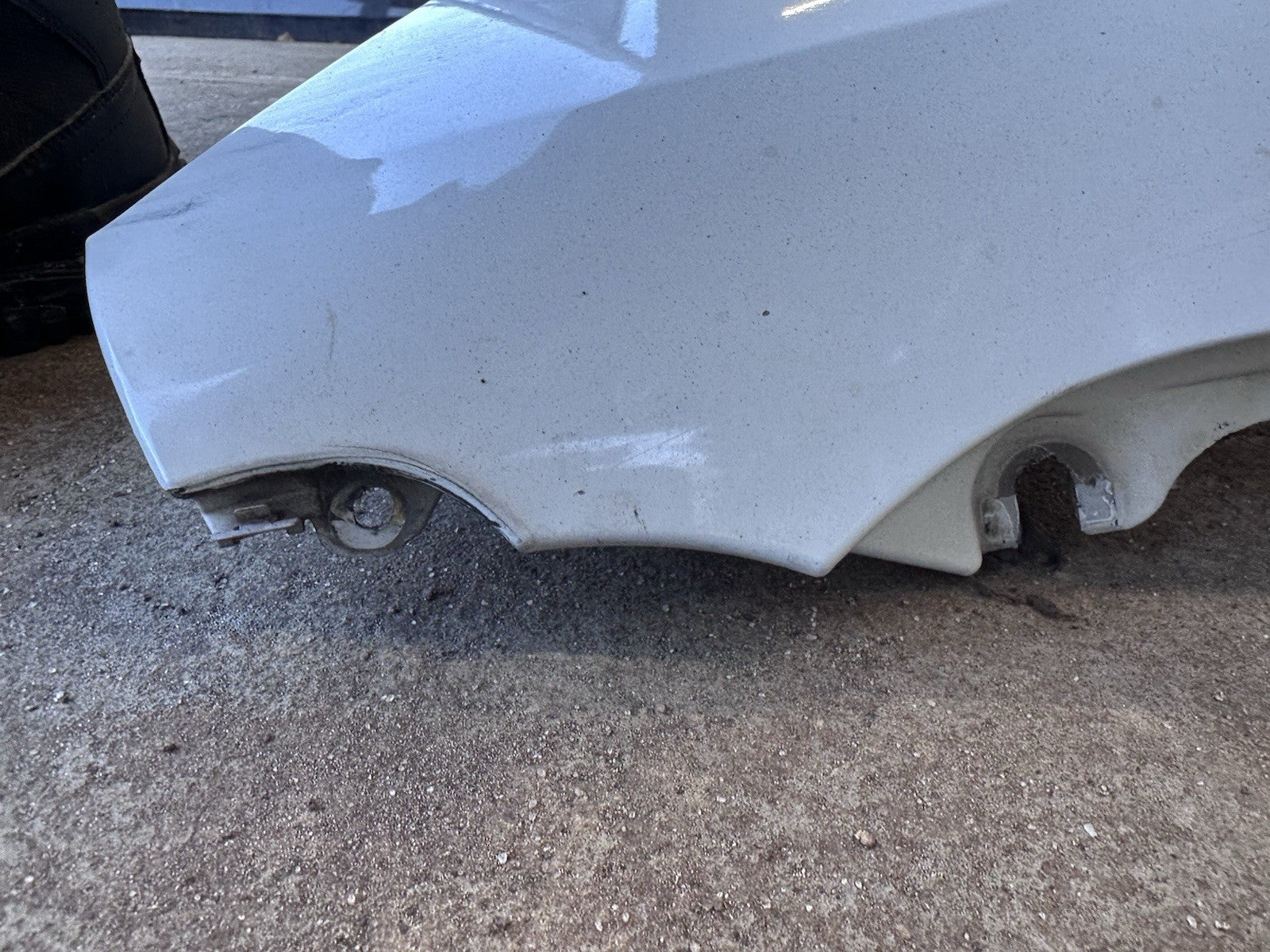 07-13 BMW E70 X5 Front Left Driver Side Fender Cover Panel White OEM✅