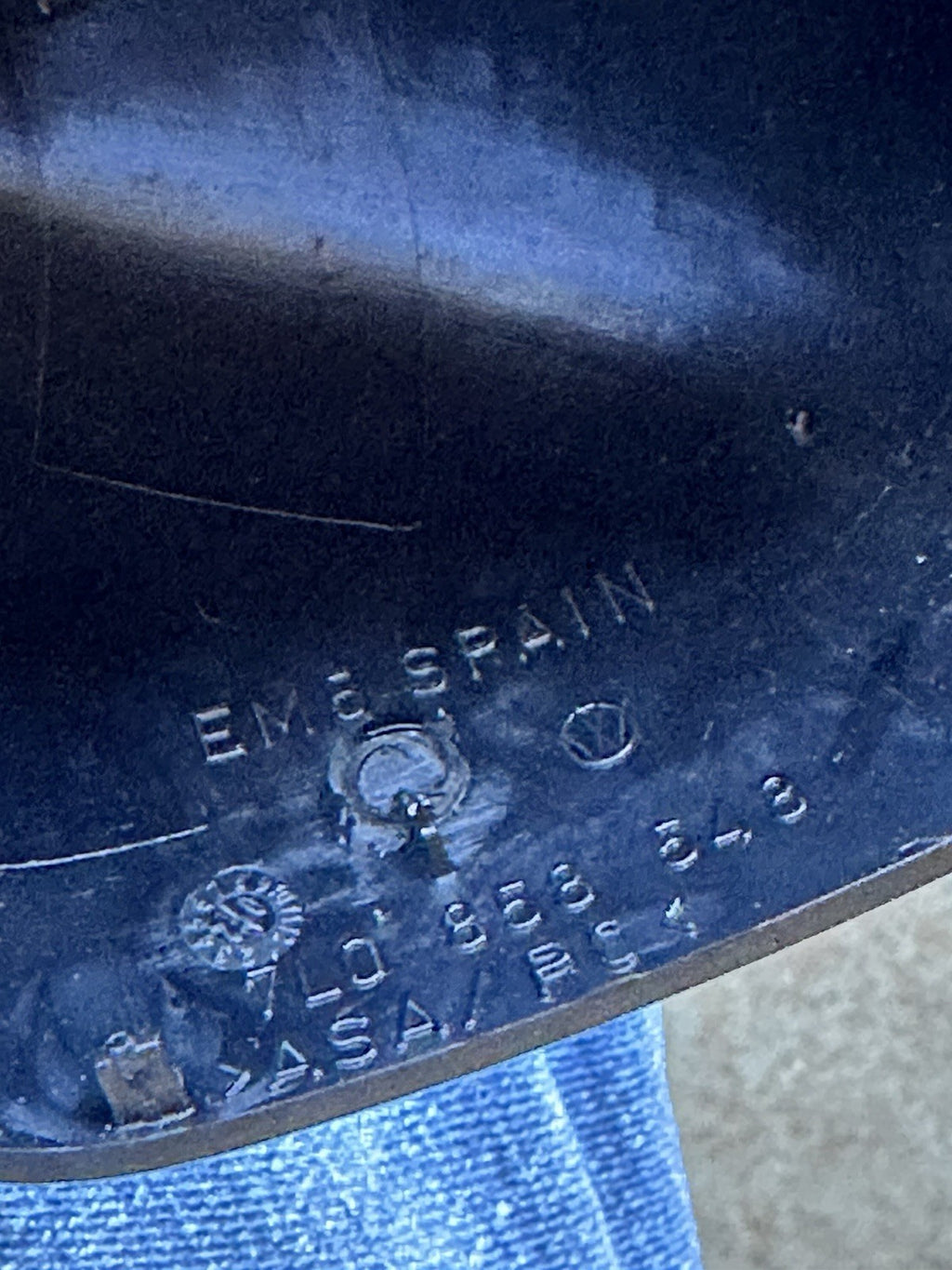 GENUINE PORSCHE CAYENNE 955 2003-2010 Rear View Mirror Surround Trim 7L0858548